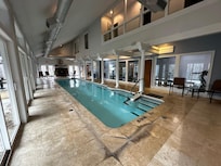 Enjoyed the Arctic plunge 😊 after the sauna-my bones needed it -(in cold weather the heater can’t keep up to heat the pool)