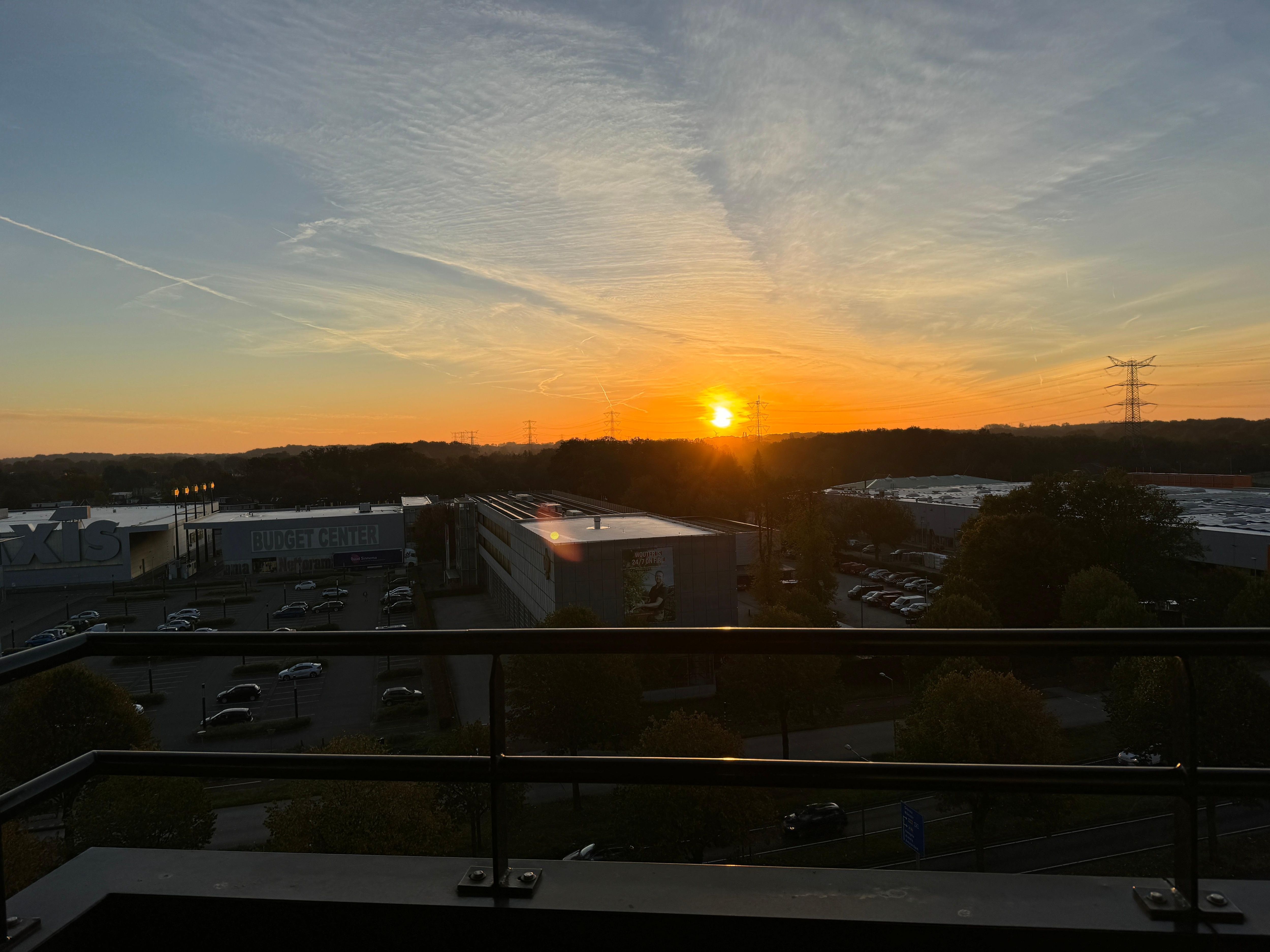 Morning from my big balcony