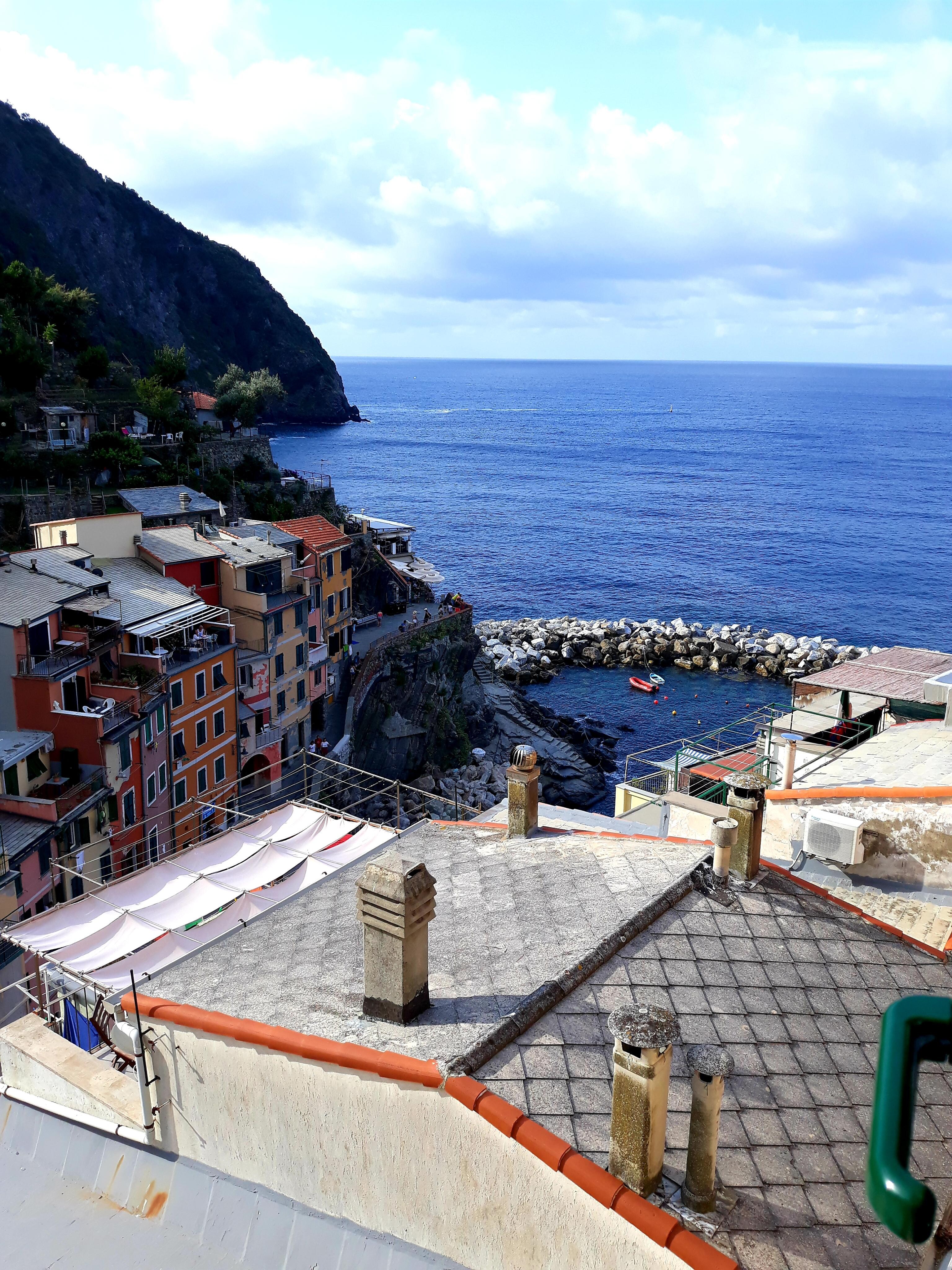 La vista della stanza da letto 