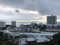 This is the view from the room