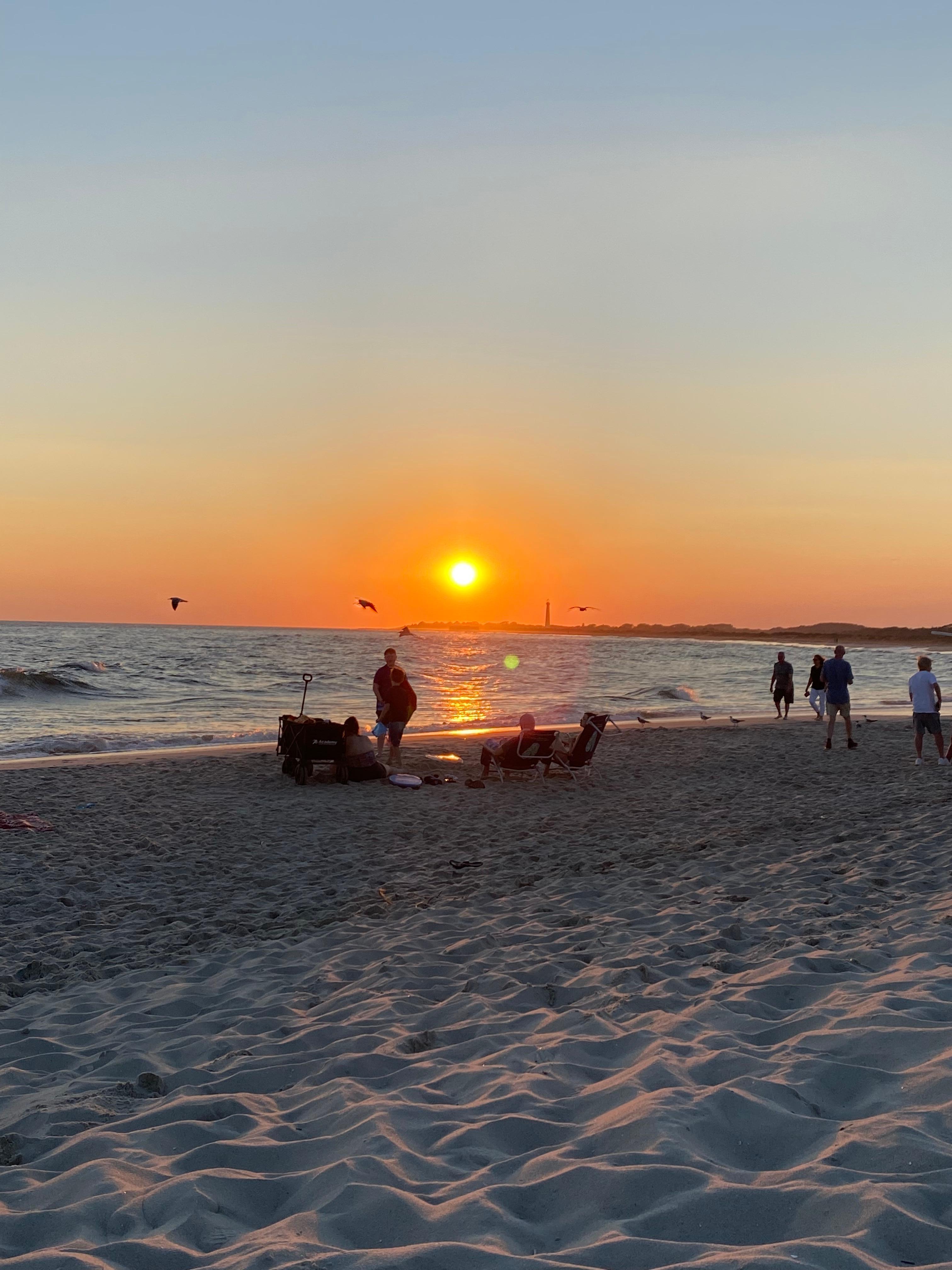 Sunset at beach!
