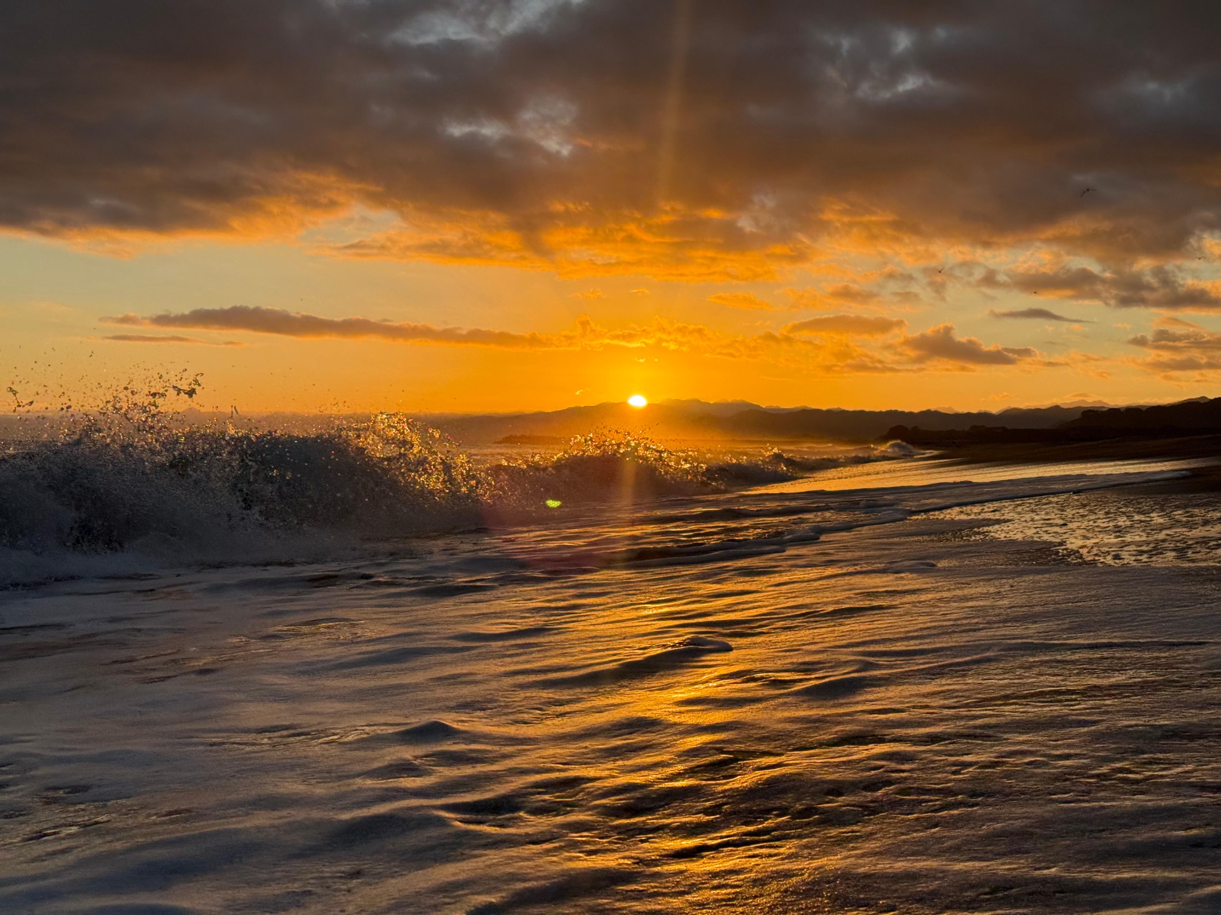 Sunrise daily walk a must!