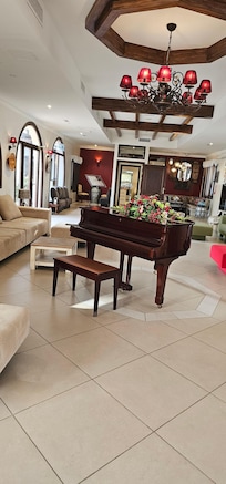 Inside hotel