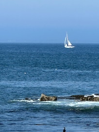 View from the restaurant in Perkins Cove.