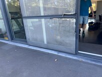 Notdürftig geflickt