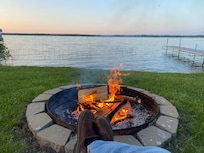 Relaxing after a long day.