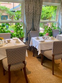 Beautiful breakfast setting