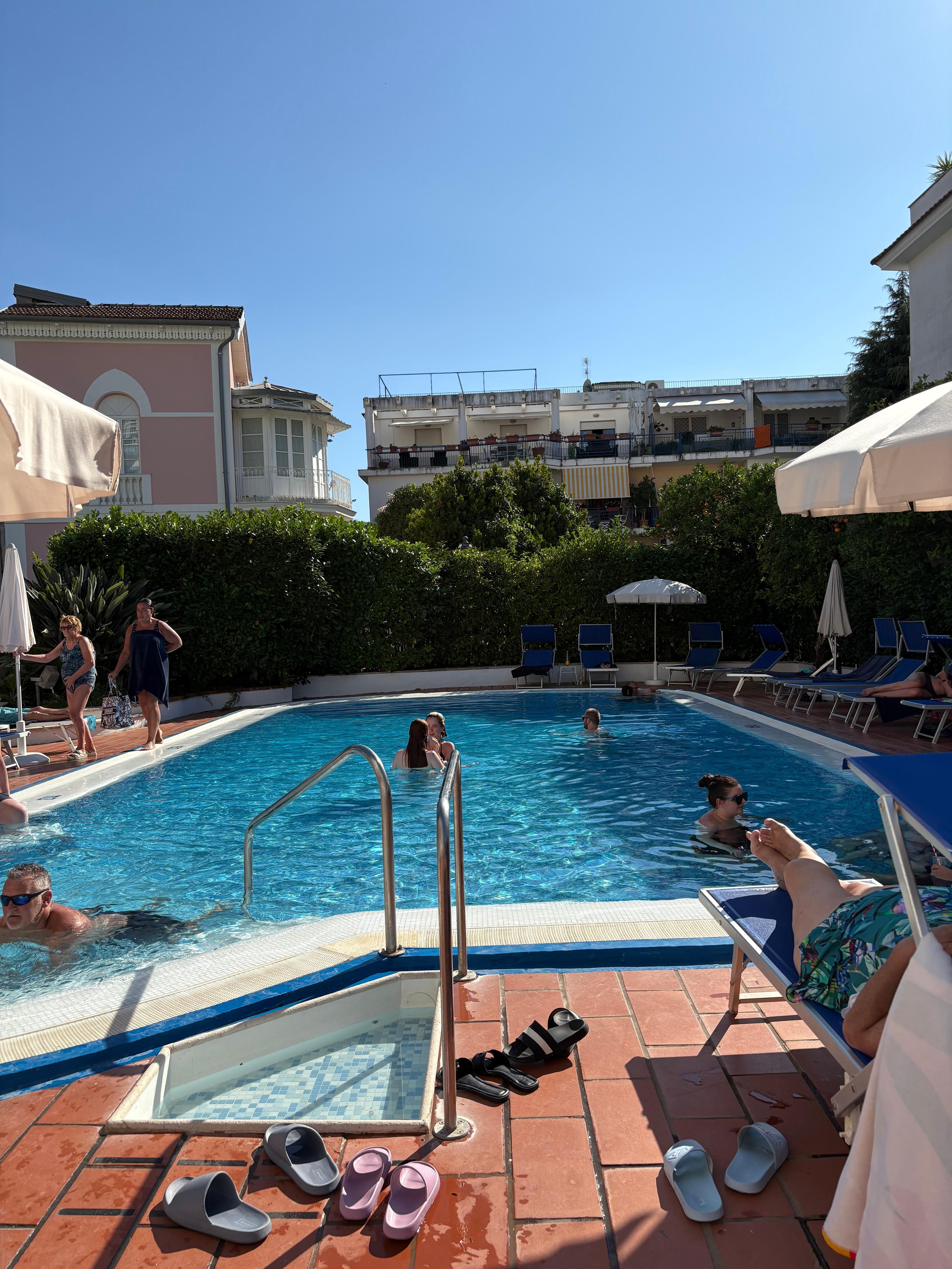Pool - evening