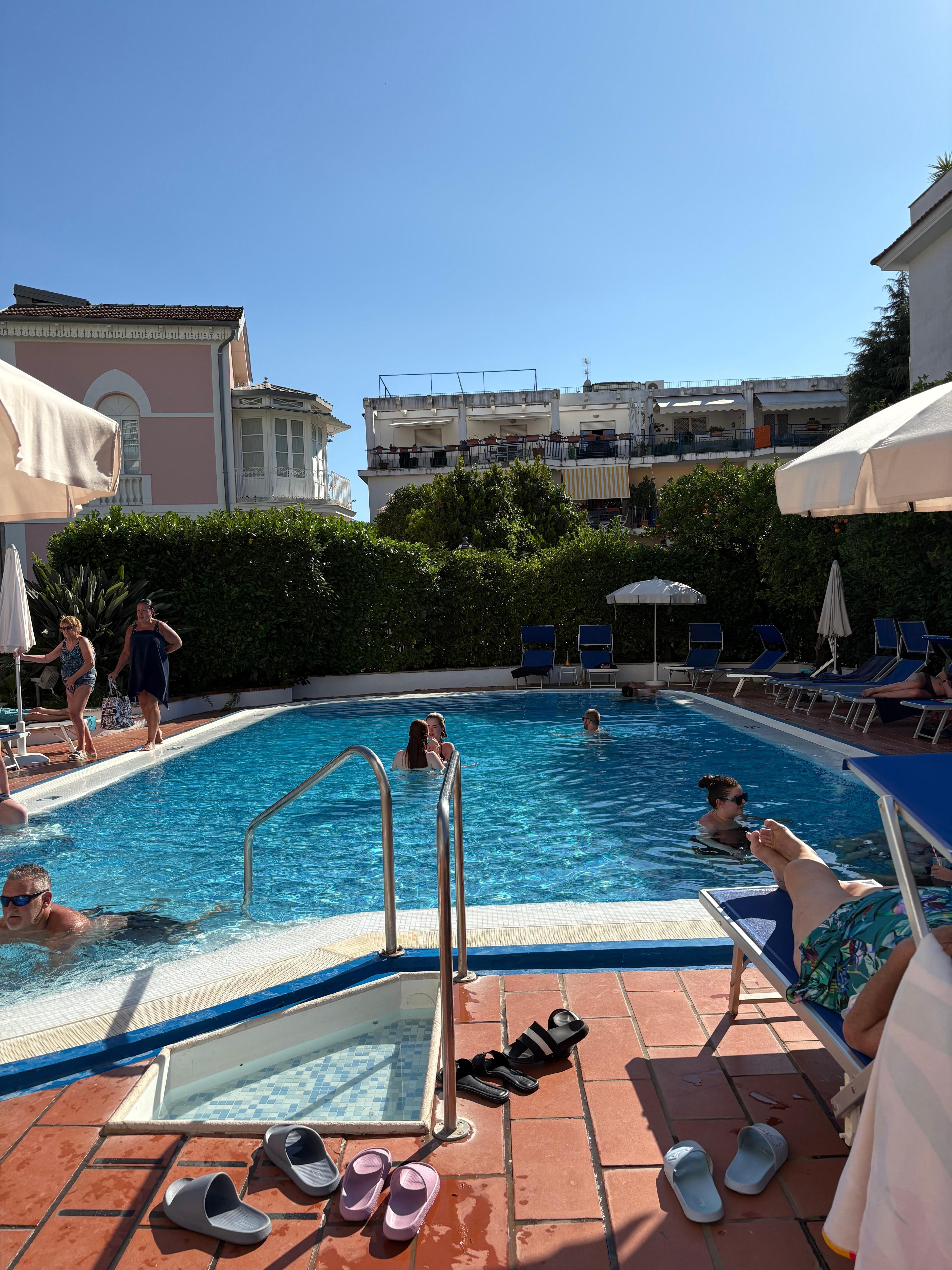 Pool - evening