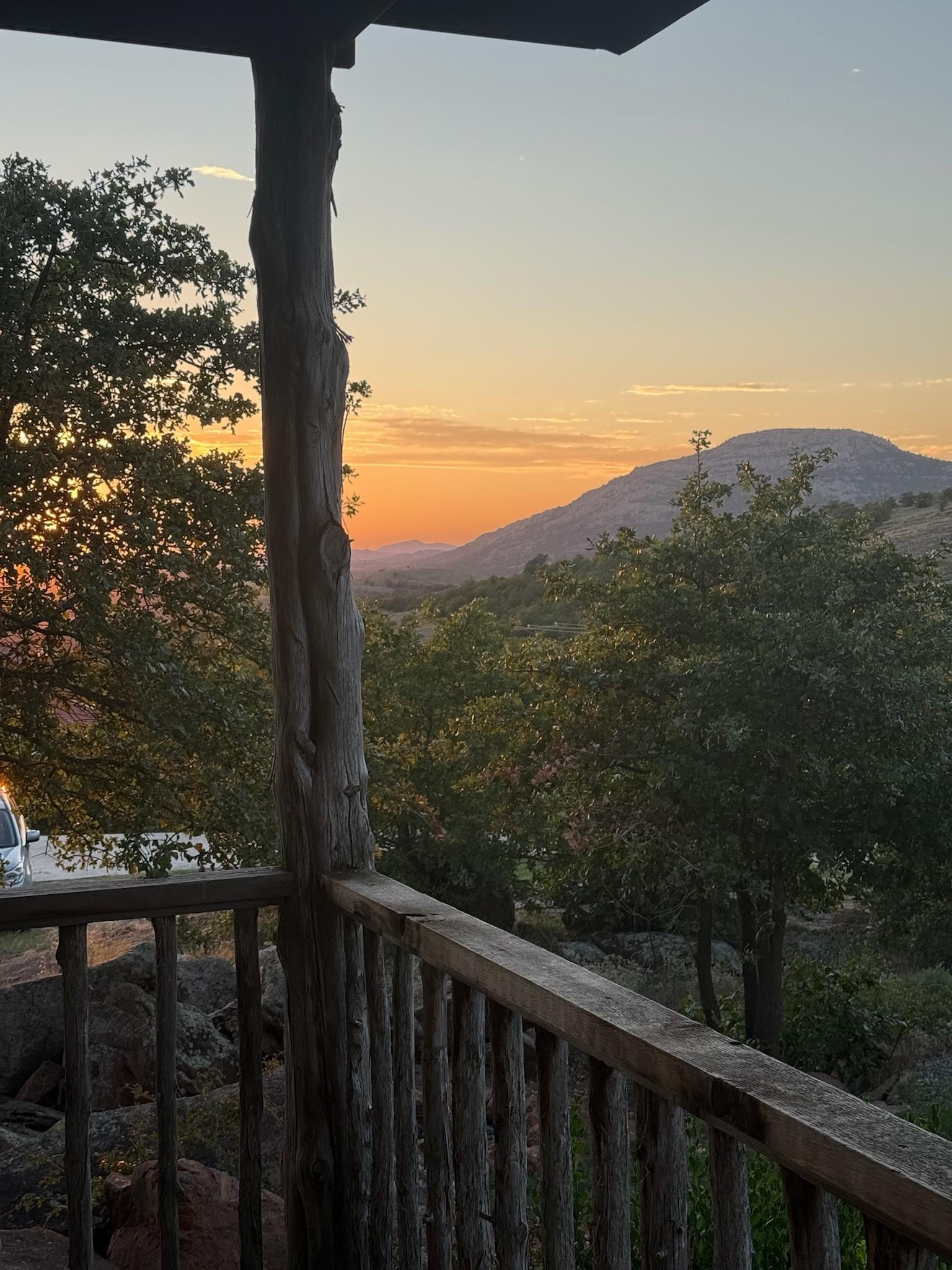 Sunset from Front Porch