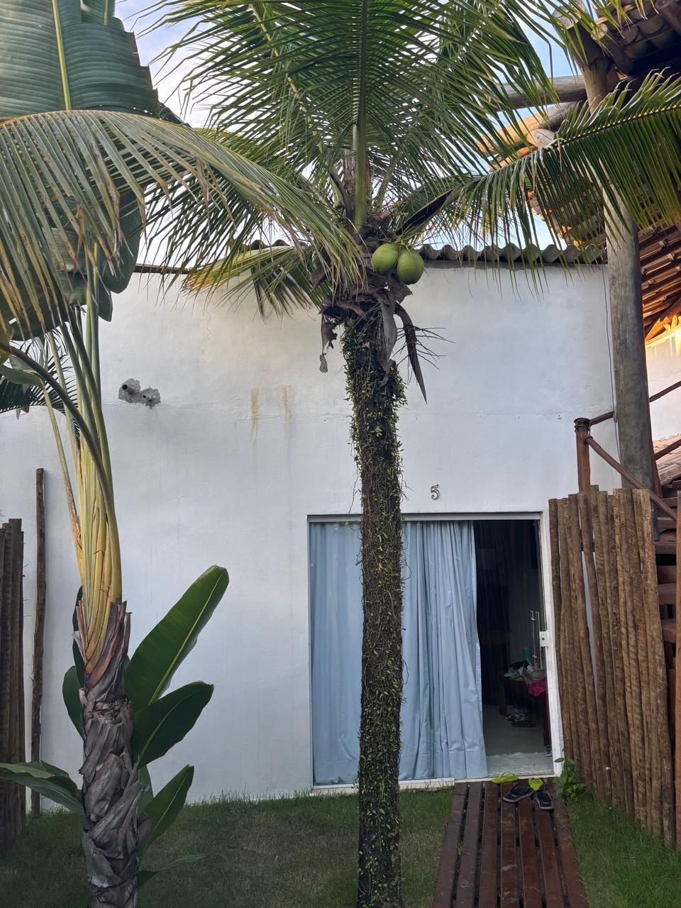 Entrada para o quarto