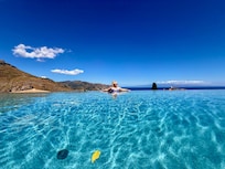 Stunning infinity pool with divine views.