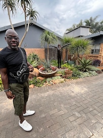 The entire property was well-maintained…..