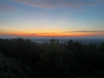 Sunset at Roundtop Mansion