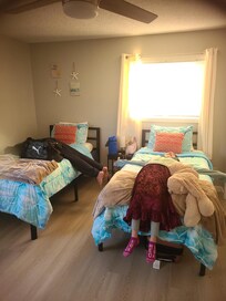 My kids enjoyed their bedroom.