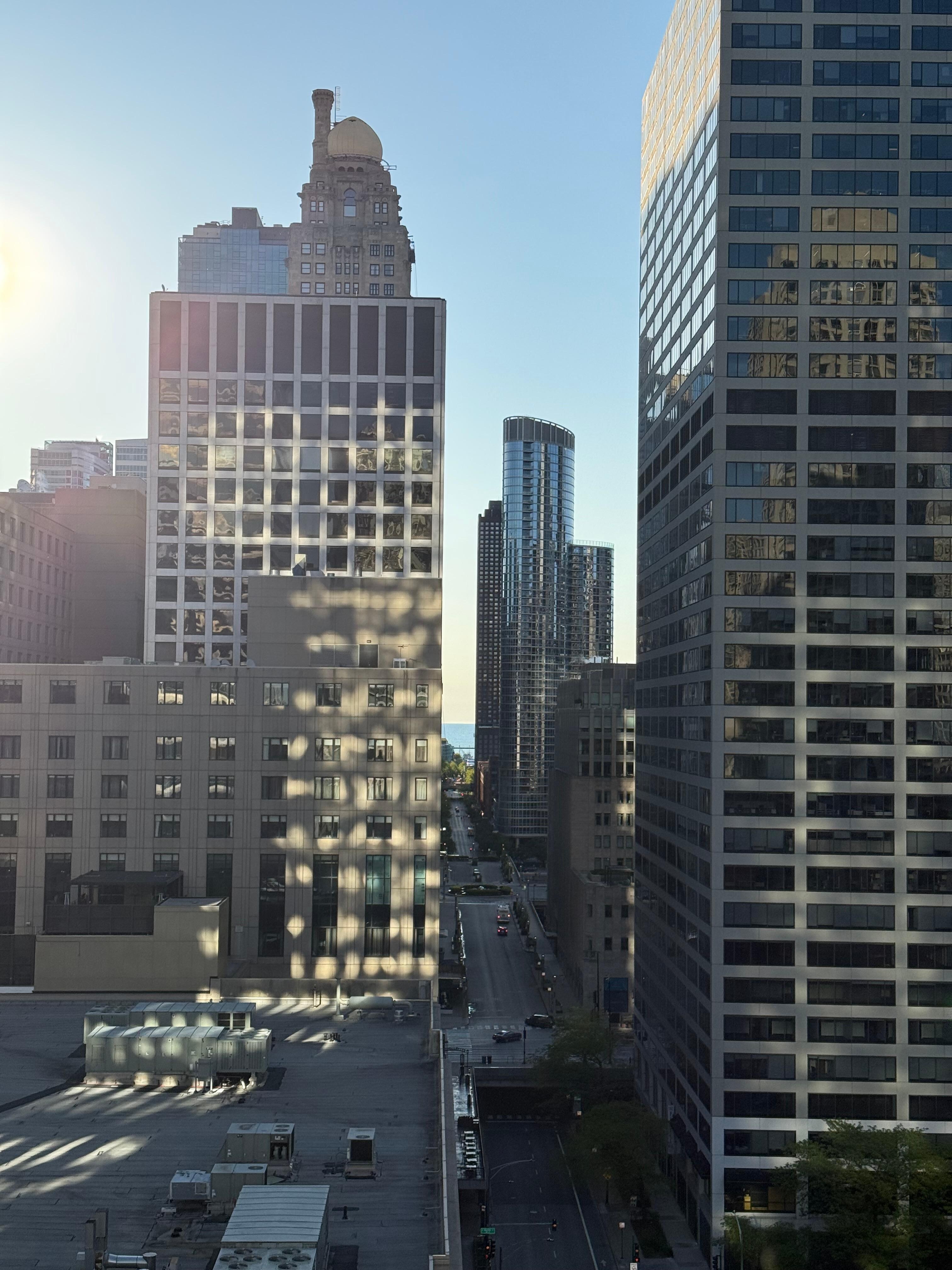View from the roof top