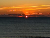 Sunrise from the balcony. So beautiful and peaceful.