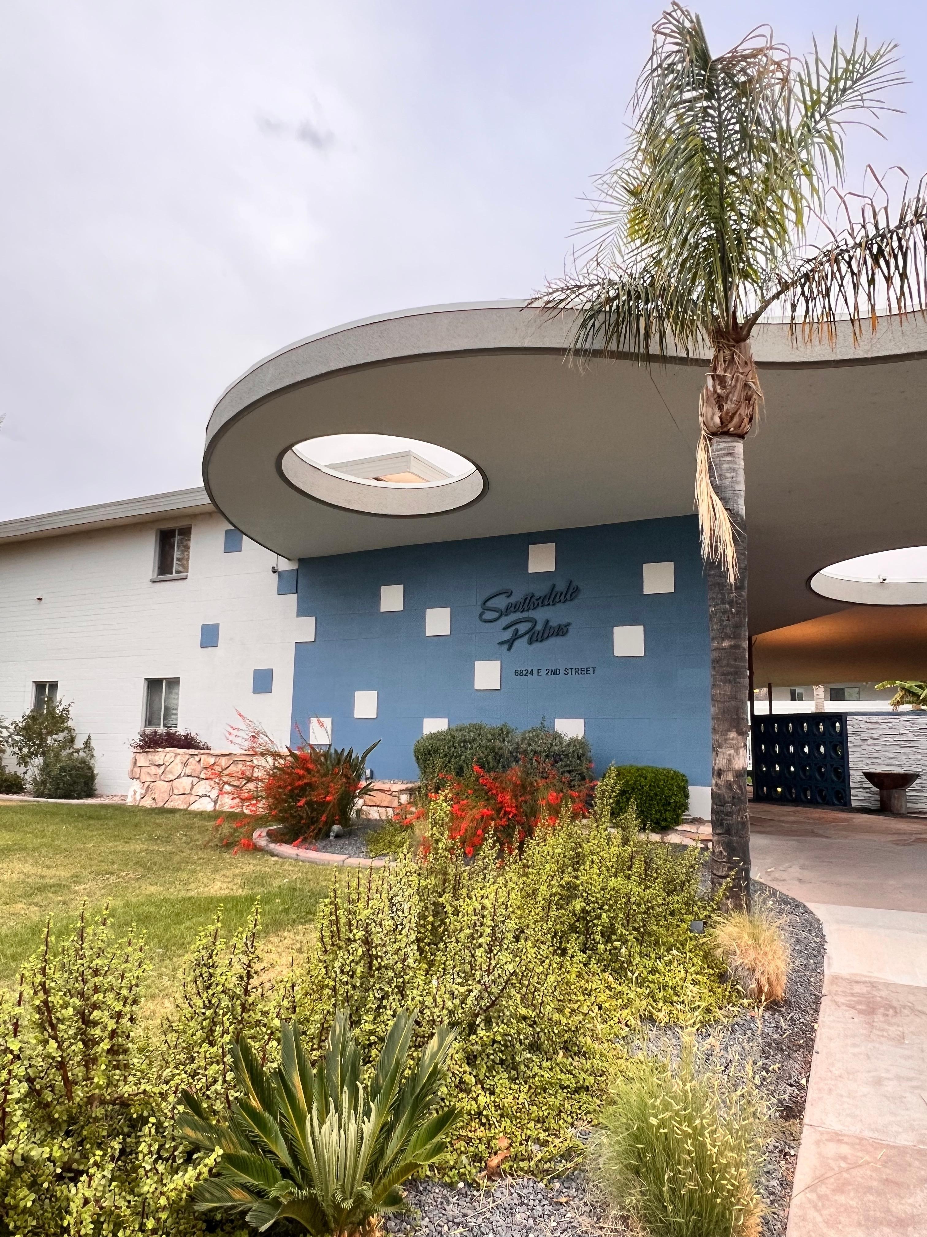 Condo complex is just down the road from Grounds on 2nd (great coffee shop!) 