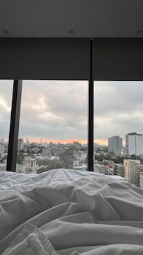 Hermosa vista del amanecer