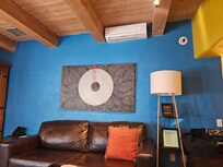 Colorful and funky...
Needs tweaking. We were told our room.was 100 yrs old...