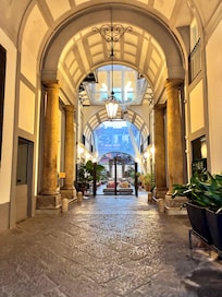 Courtyard from entrance