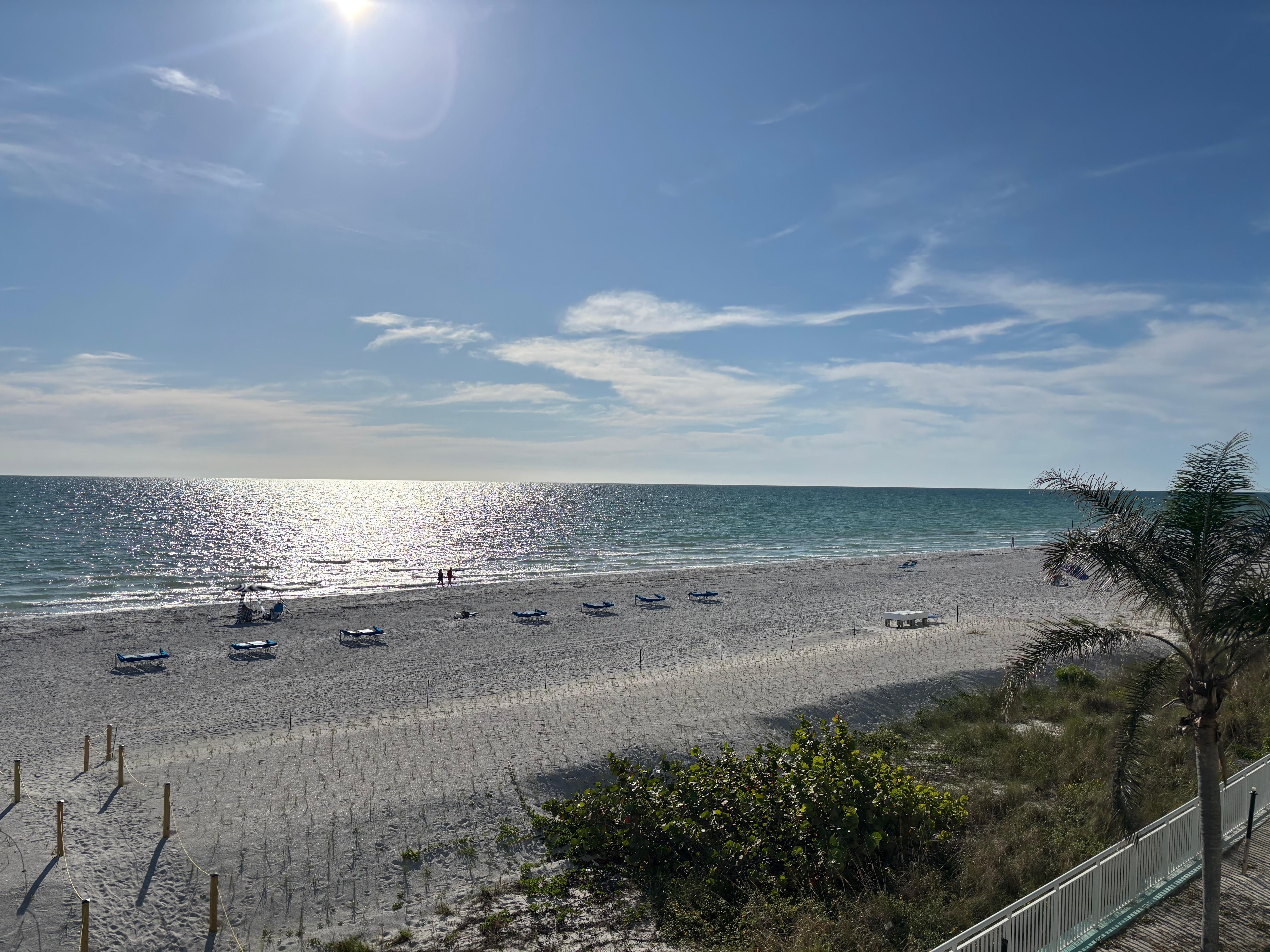 View from the balcony