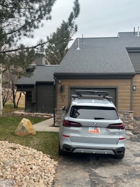 Outside of property.