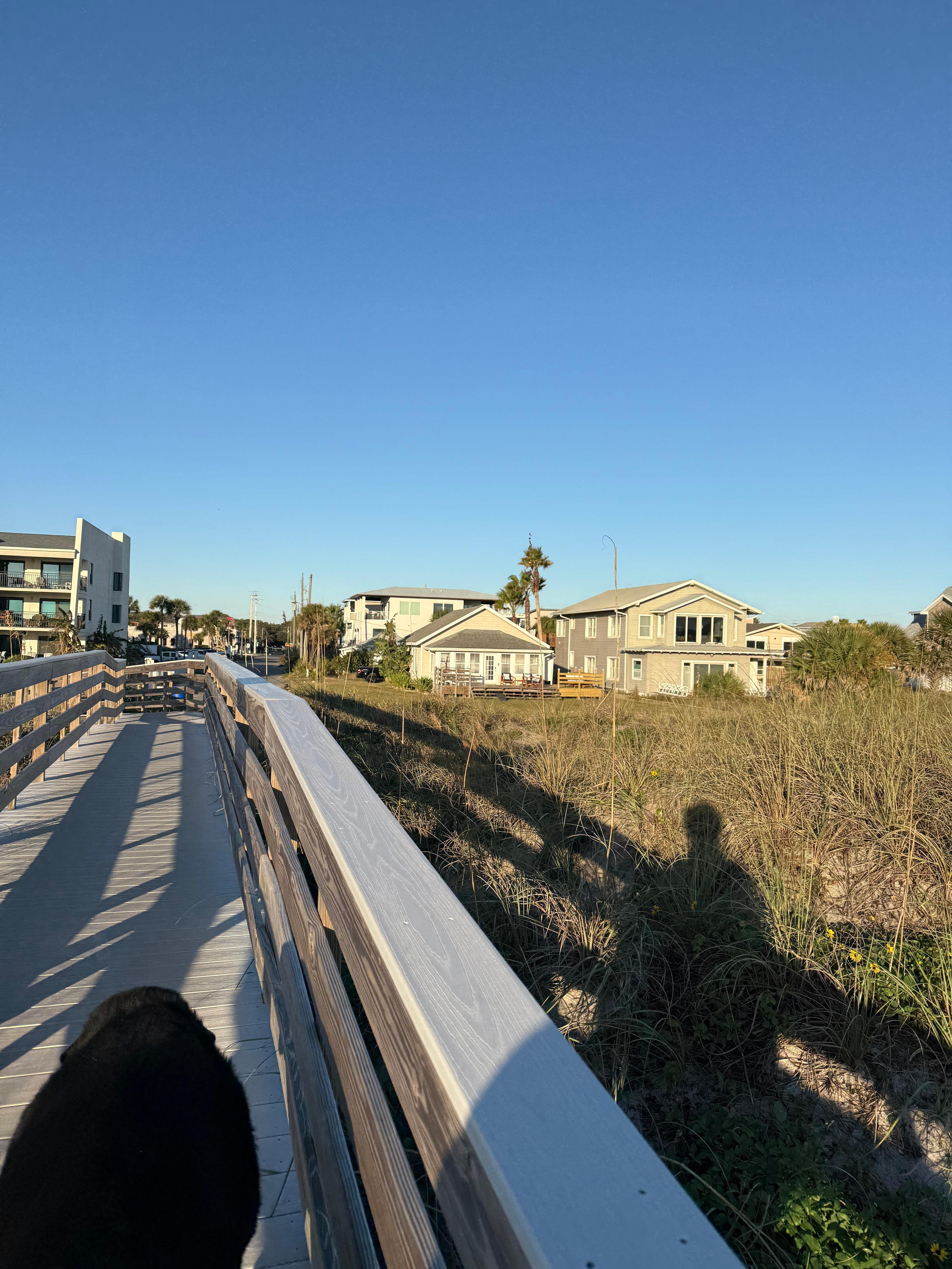 View of house from the boardwalk 