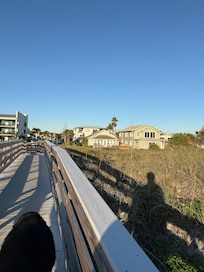 View of house from the boardwalk