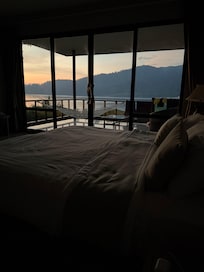 Utsikt från Seaview innan solnedgång