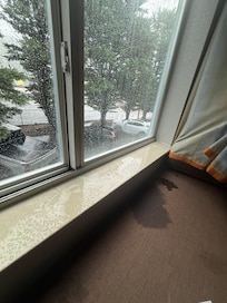 Windowsill leaking