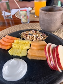 Breakfast included with the room