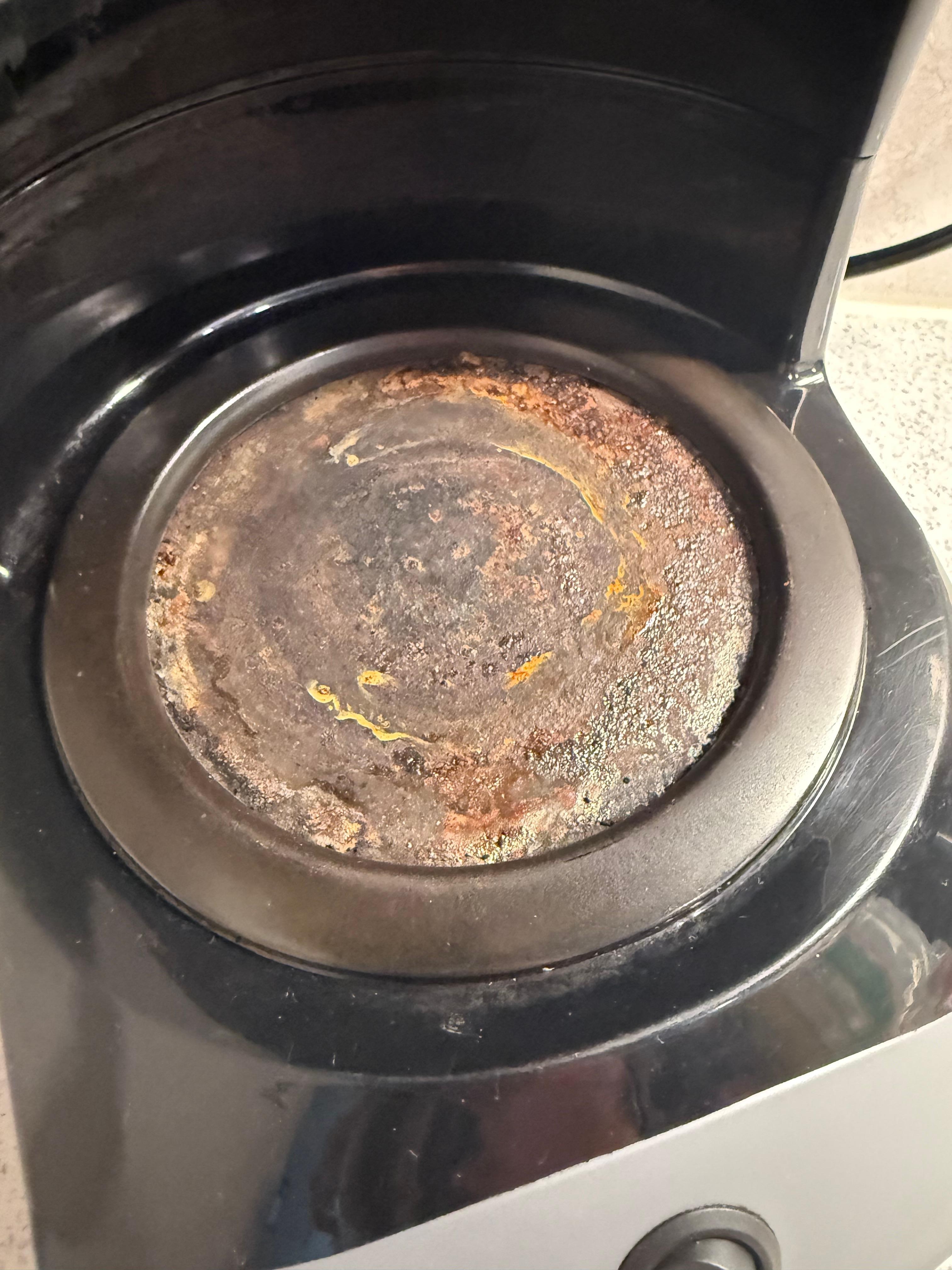 Rust all around the coffee