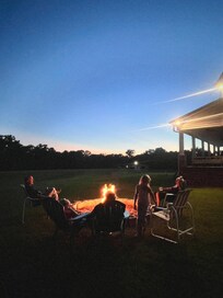 we loved the fire pit, they even had smores sticks!