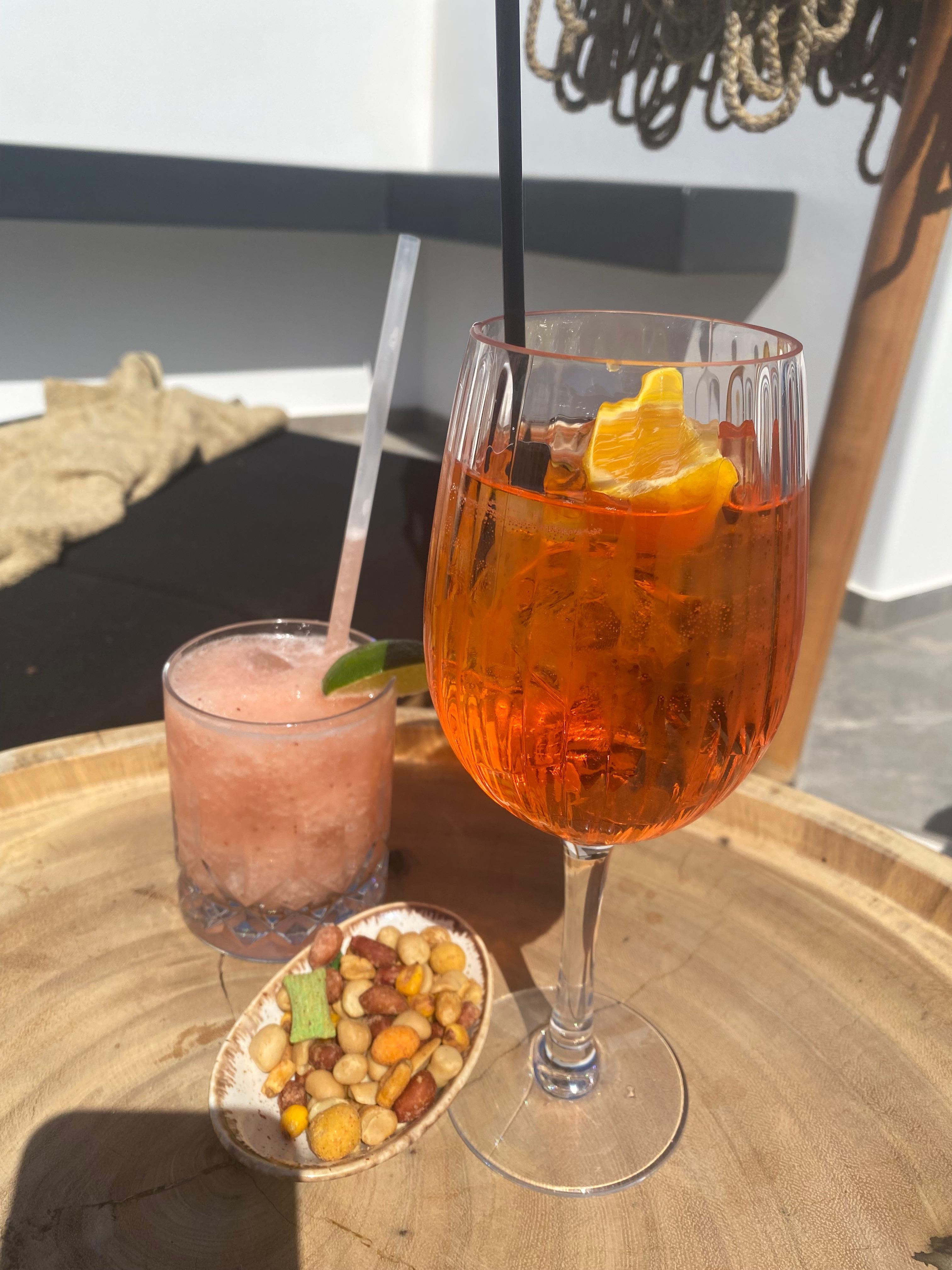 Cocktails by the pool