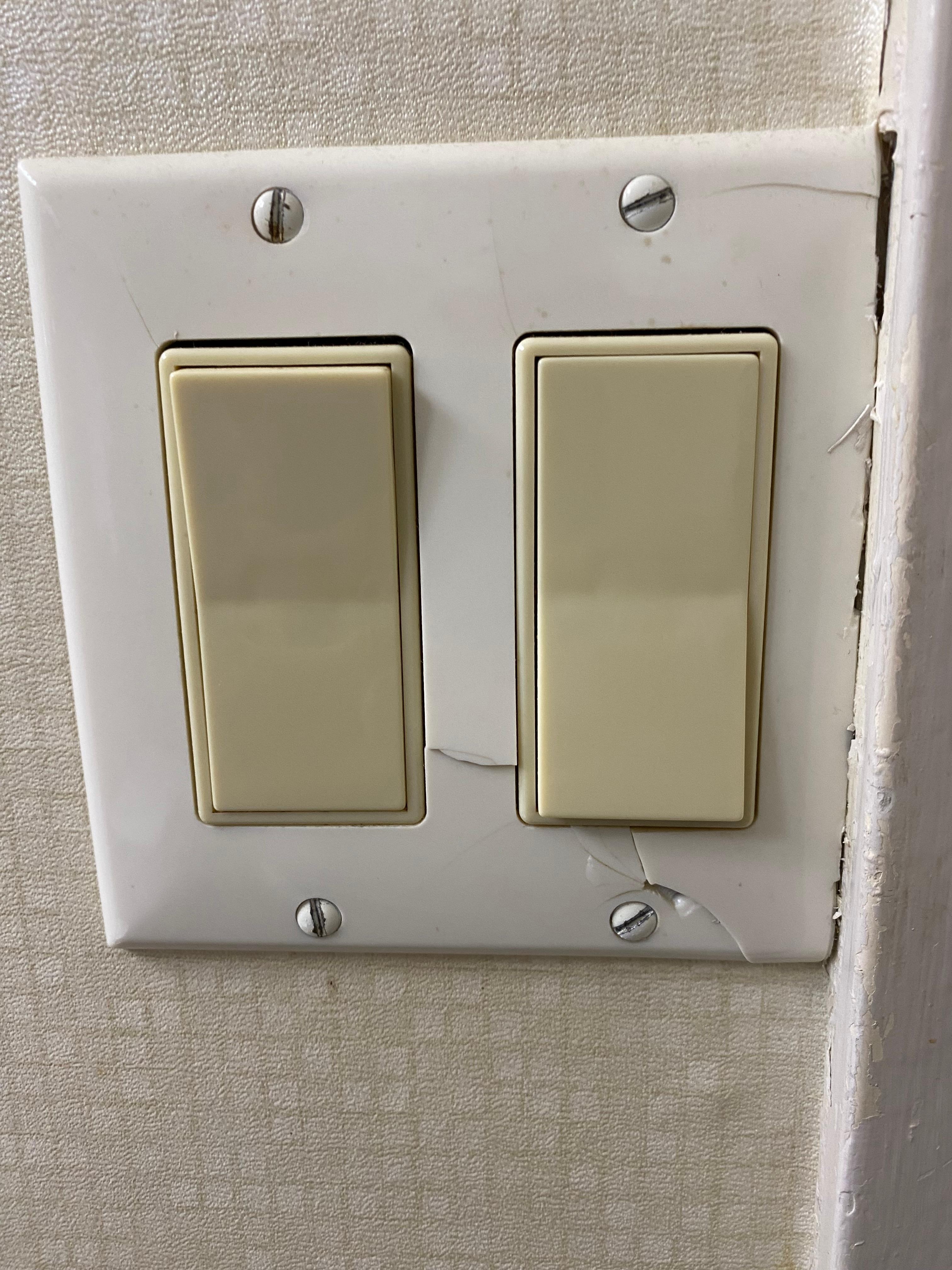 Bathroom light switch 
