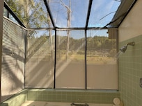 Wonderful shower in the Swan room!