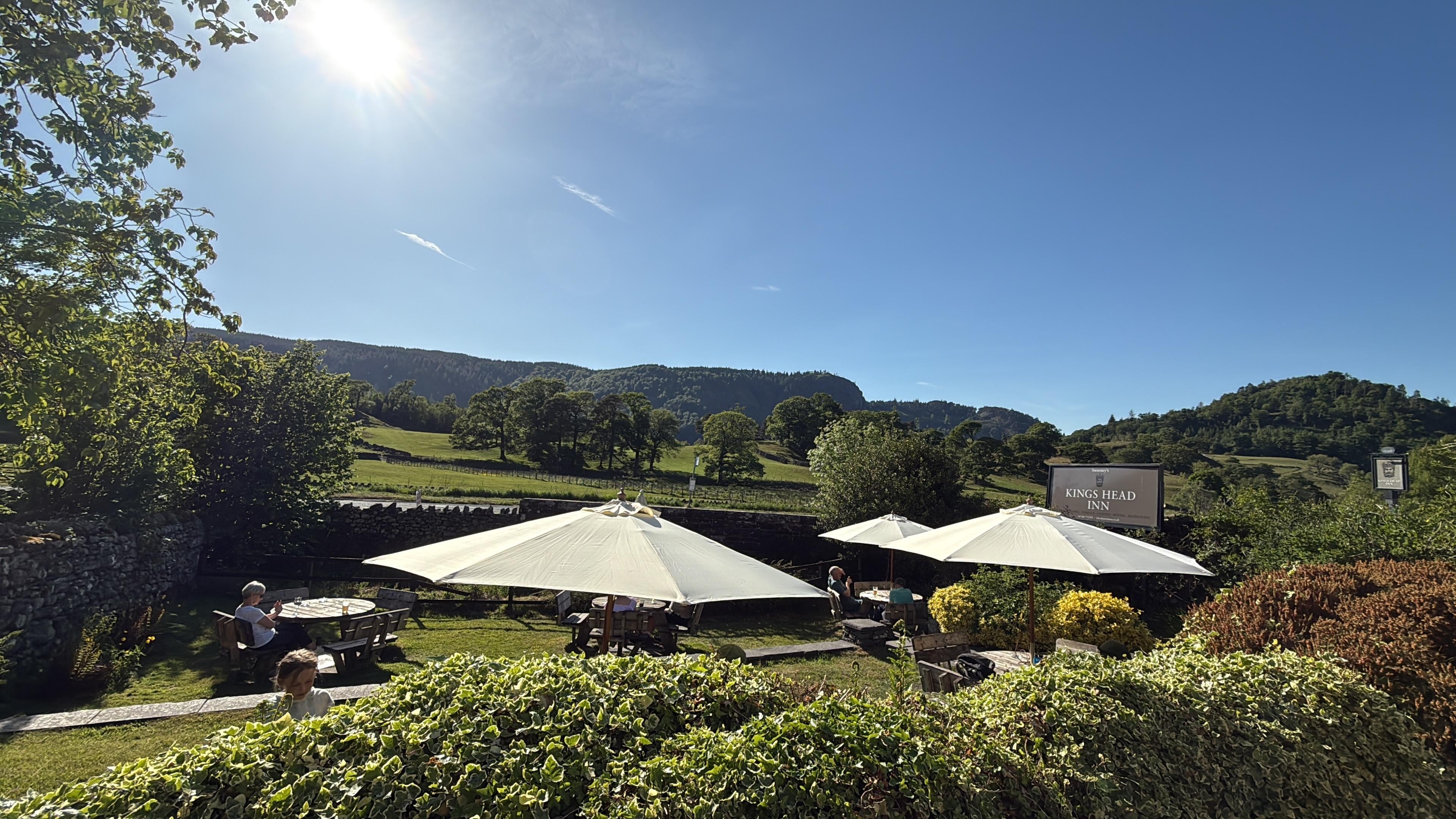 View from drinks terrace