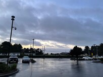Looking from the front entrance towards the ocean.