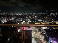 Parte del mirador del hotel. Esoectacular