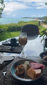 Vista do restaurante ao café da manhã