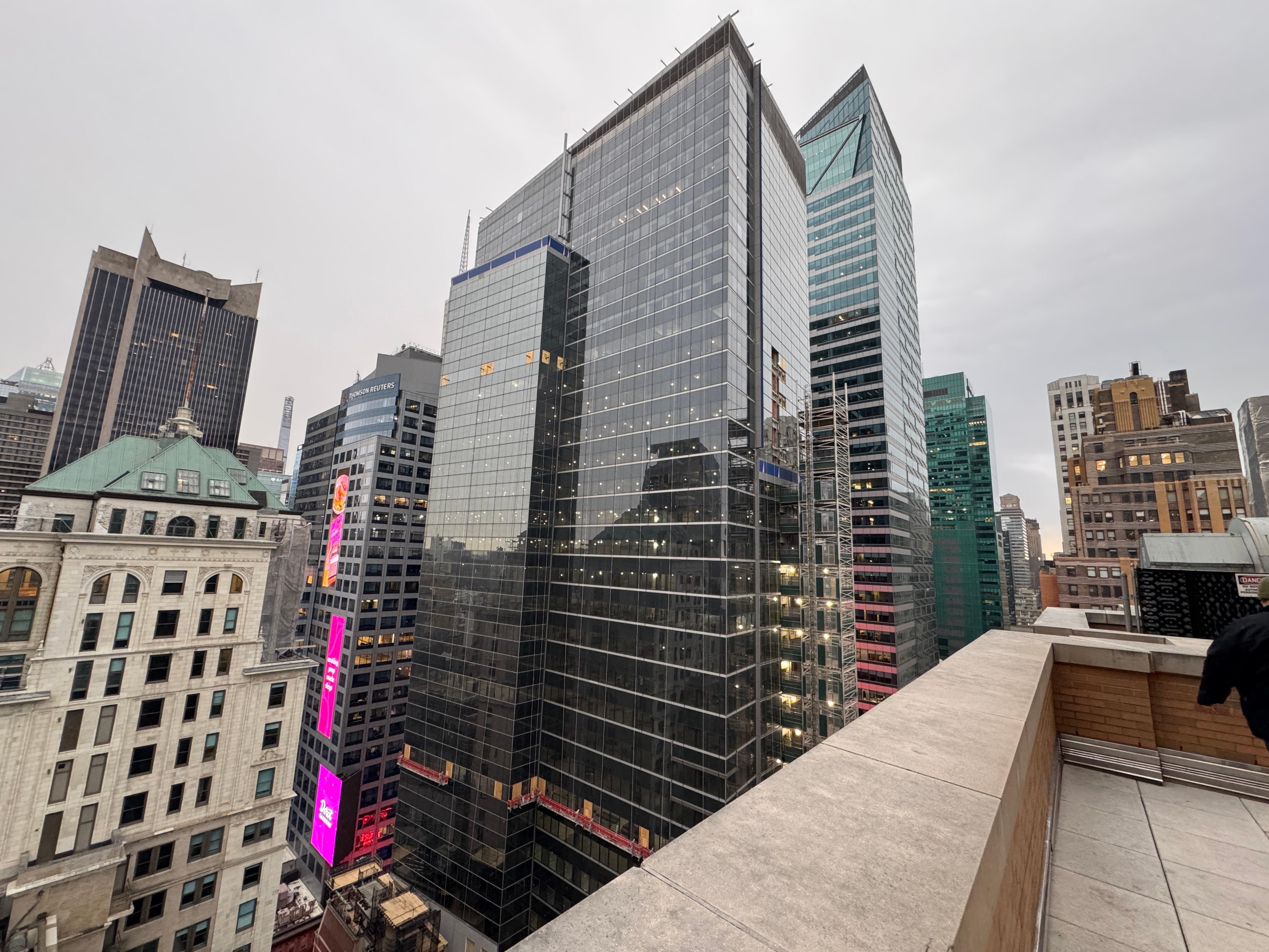 View from the rooftop 