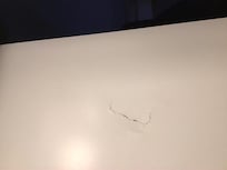 TĂŒren waren beschĂ€digt/ eingeschlagen/ eingetreten?