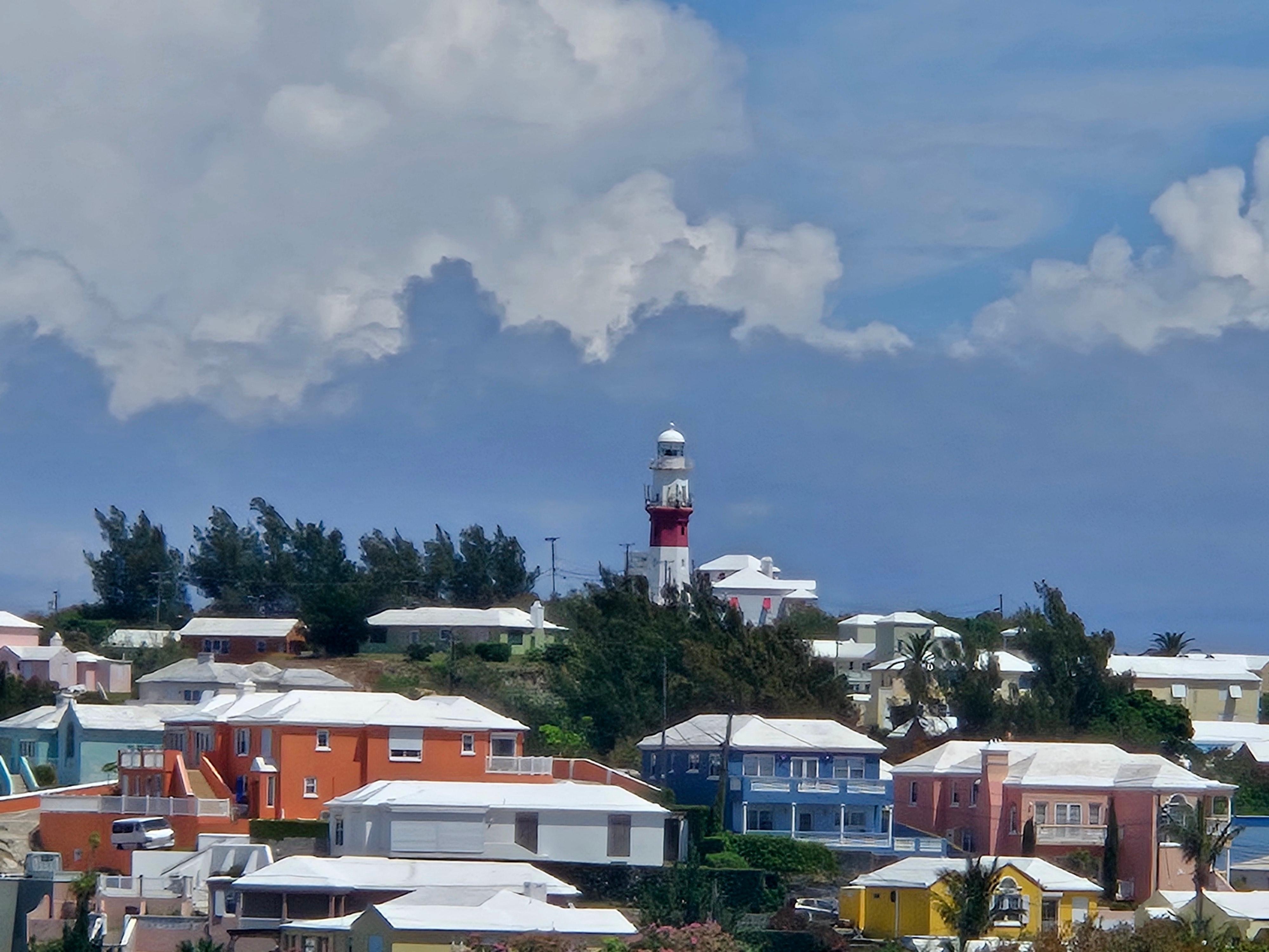 St. David's Lighthouse in the distance