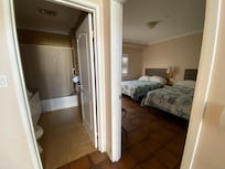 Bathroom and bedroom