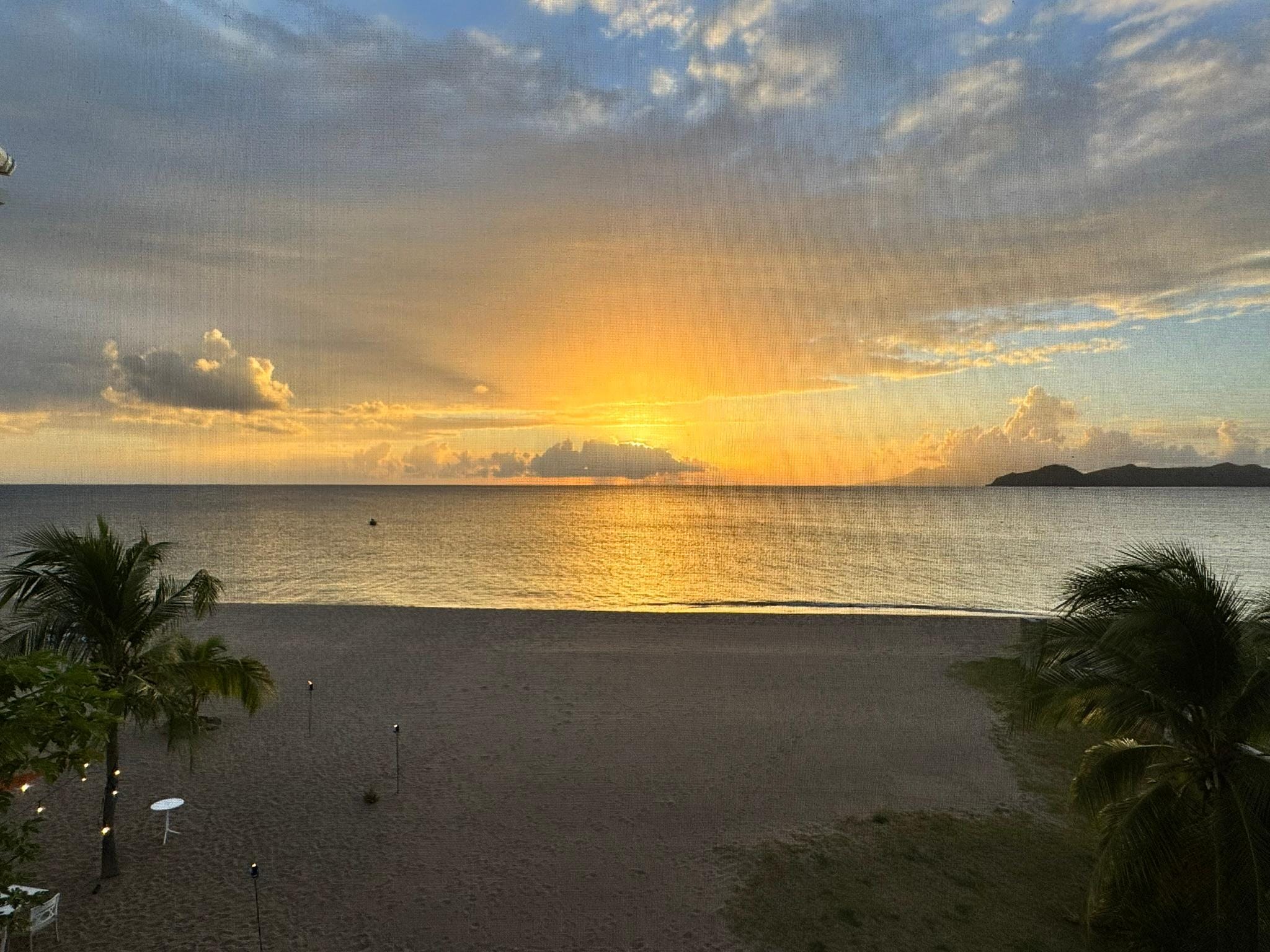 Beautiful sunset views every night.