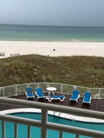 View from the balcony