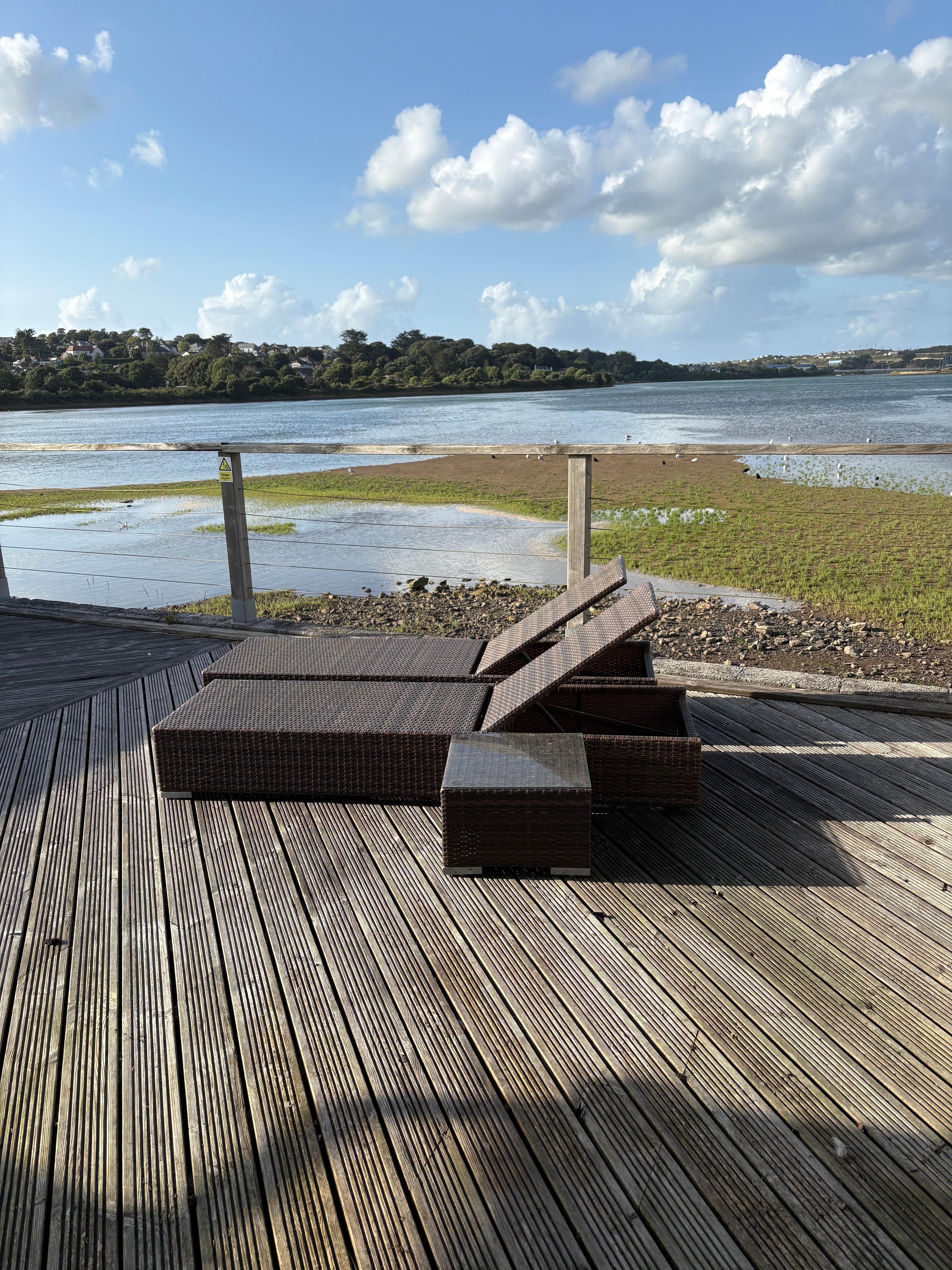 View of the tide out 