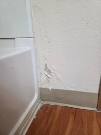 Ongoing water damage in bathroom