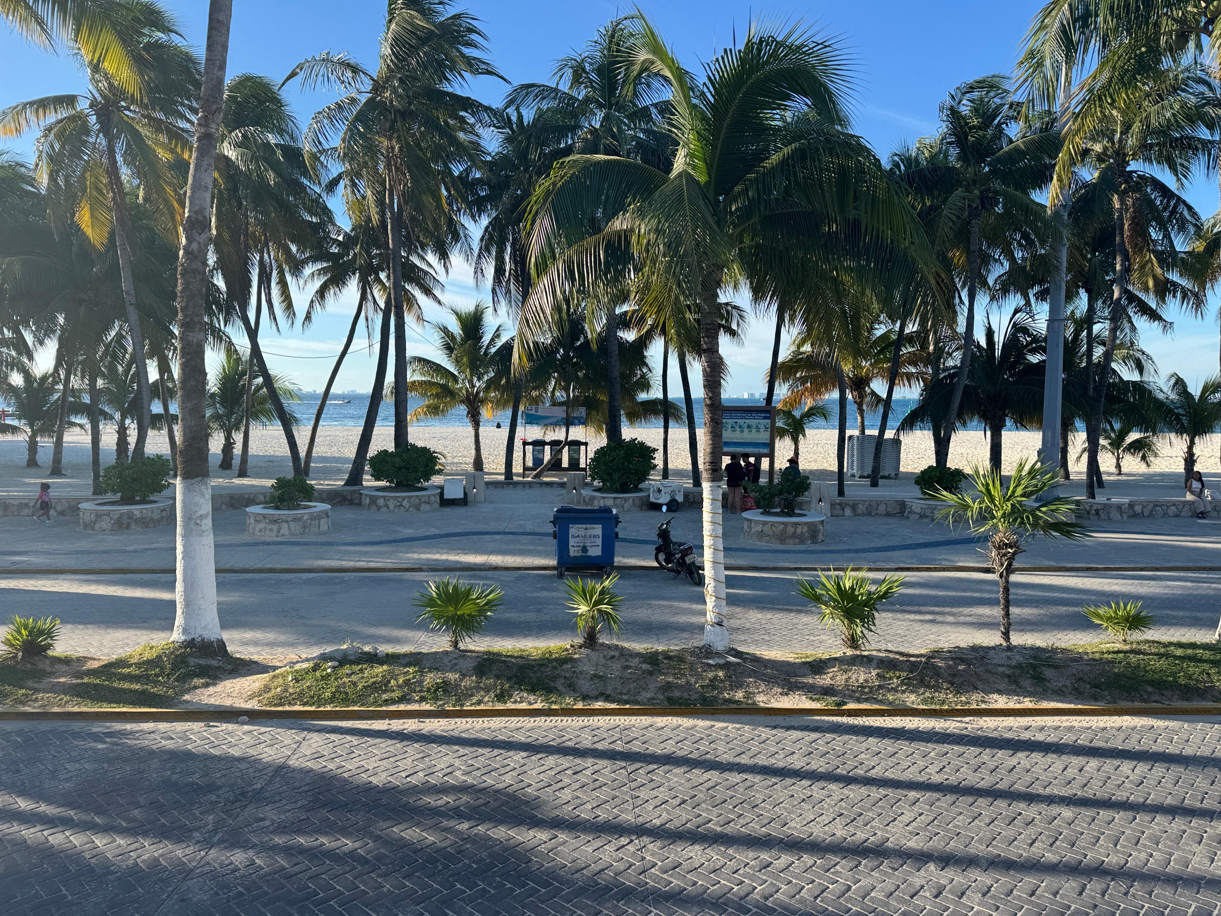 View from our balcony